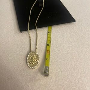 astrological Sign Necklace Libra gold plated